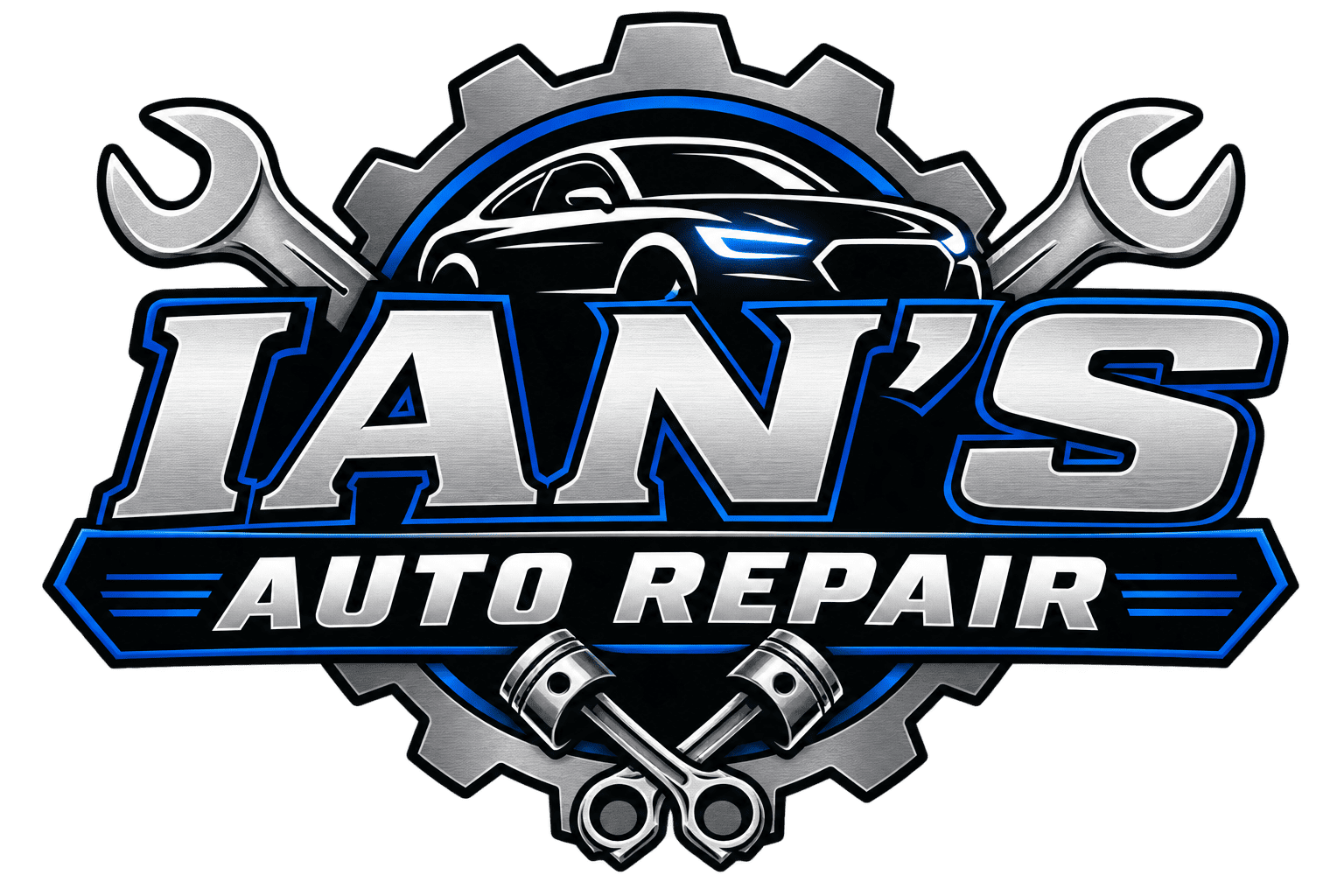 Ian's Auto Repair logo